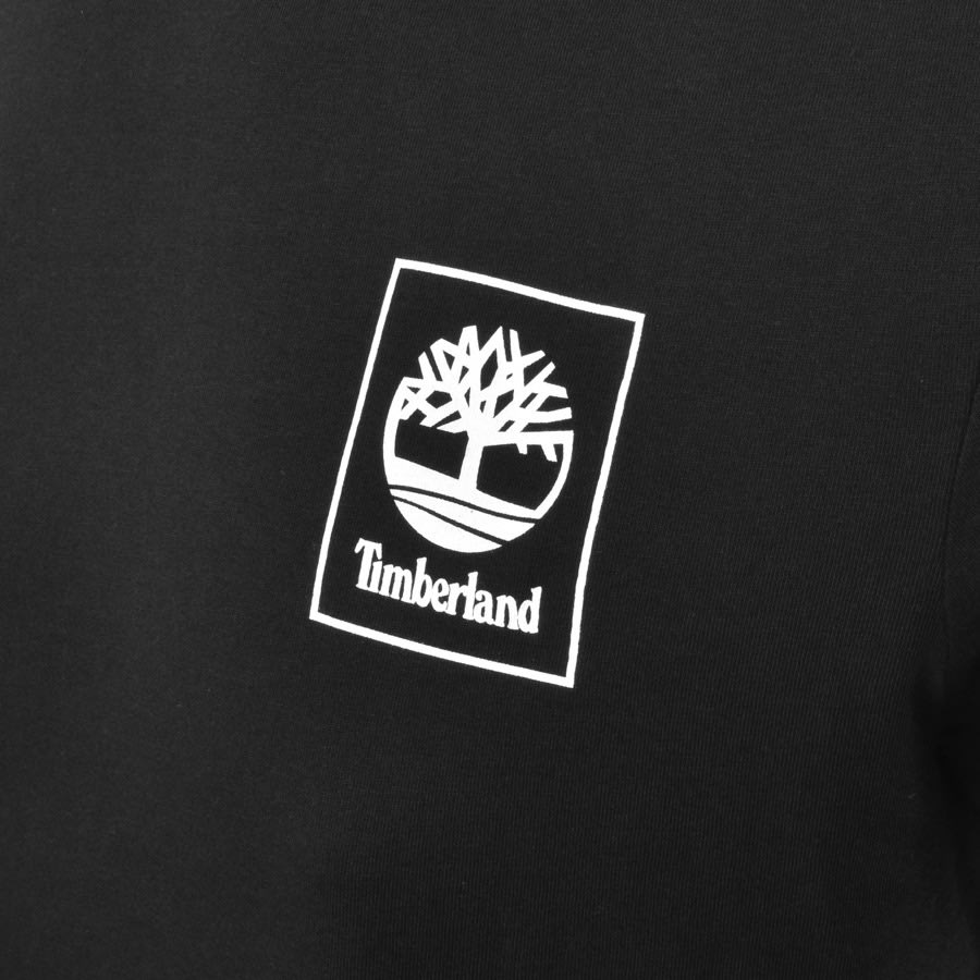 Alternative Image for ProductTimberland Back Logo T Shirt Black3